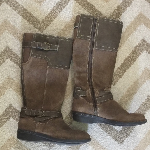 clarks whistle woven boots